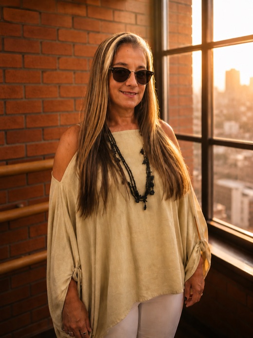 Márcia Lacombe, diretora e coreógrafa da Companhia de Dança